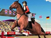 Horse Jumping Show 3D Online Arcade Game