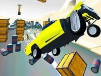 Stunt Car Crasher Online Arcade Game