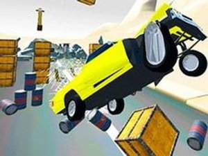 Stunt Car Crasher Online Arcade Game