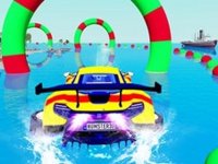 Water Car Stunt Racing Online Arcade Game