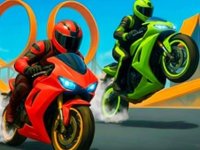 Crazy Bike Stunts PvP Online Arcade Game