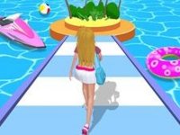 Dressing Up Rush Fashion Run Arcade Game