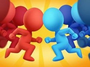 Human Tower Run Online Arcade Game