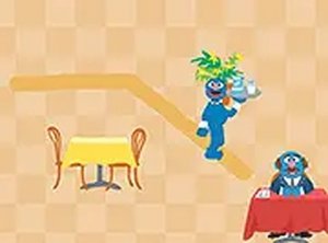 Sesame's Cafe Route Puzzle